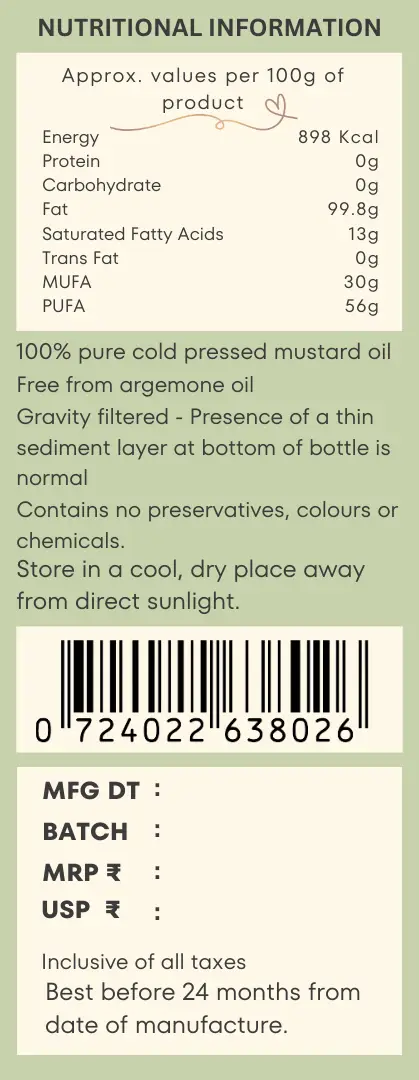 Yellow Mustard Oils - Image 3